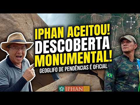 É OFICIAL! IPHAN aceita documentos do Geoglifo de Pendências