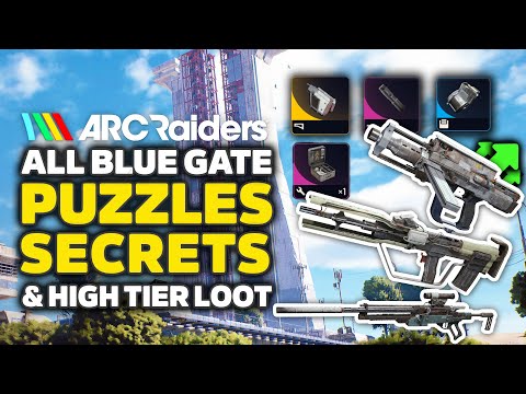 ARC Raiders Secret Puzzles Guide - All Blue Gate Hidden Loot Locations & Solutions