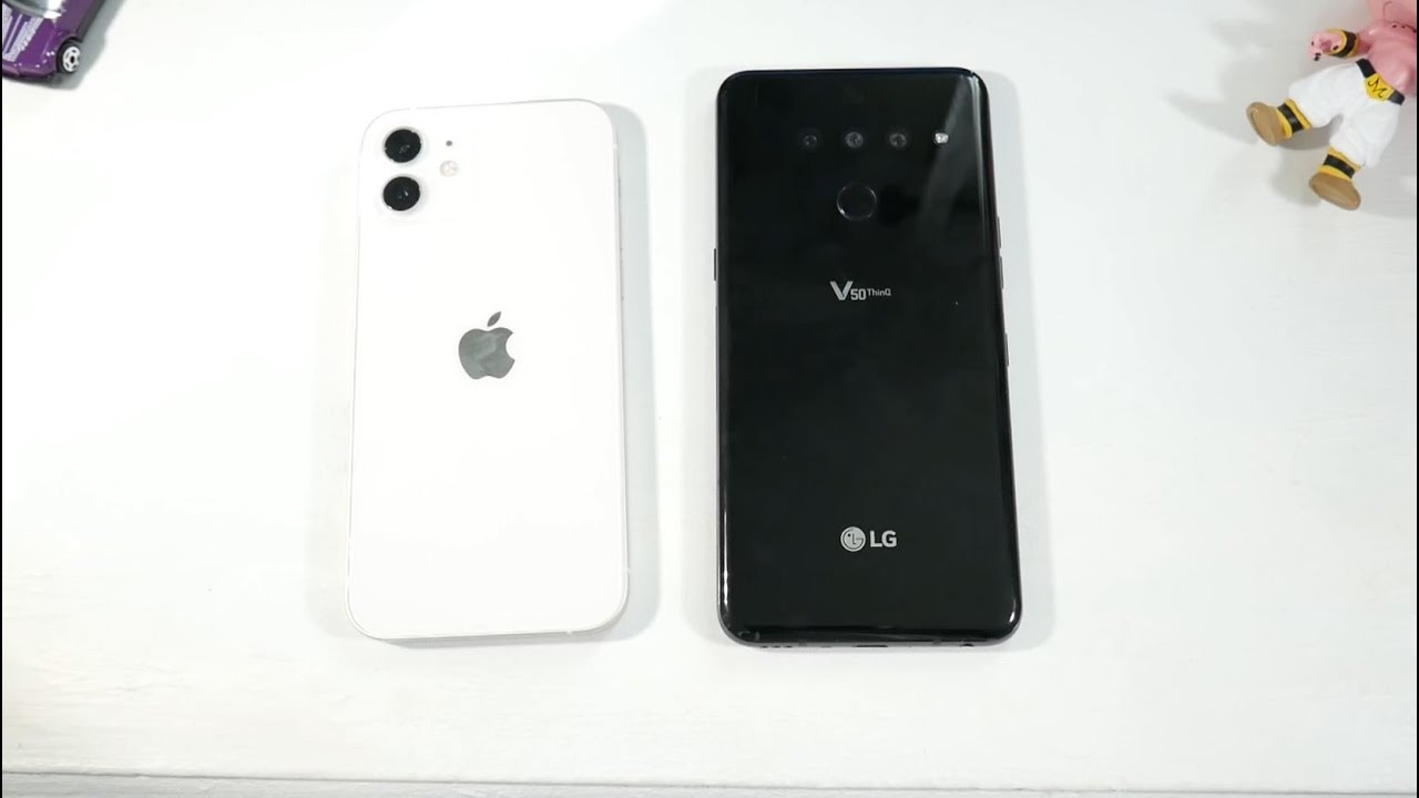 IPhone 12 VS LG V50 Thinq - (Cameras, Gaming & Speakers)