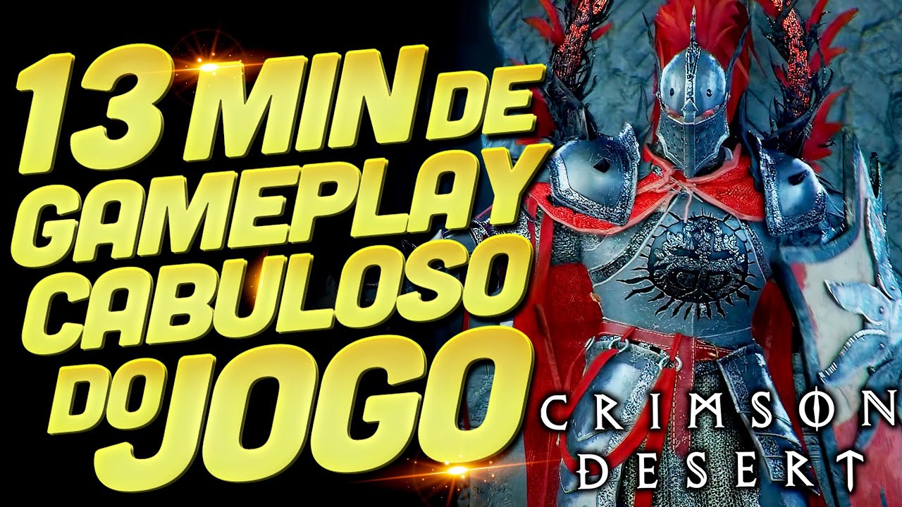 TA BOM DEMAIS ISSO AQUI!!! SAIU NOVO GAMEPLAY EXTENSO DE CRIMSON DESERT E O LIL VAI A LOUCURA HAHA