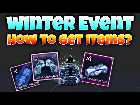QUICK Guide on getting ALL Winter Event 2026 items! | Jujutsu Infinite Roblox (JJI)
