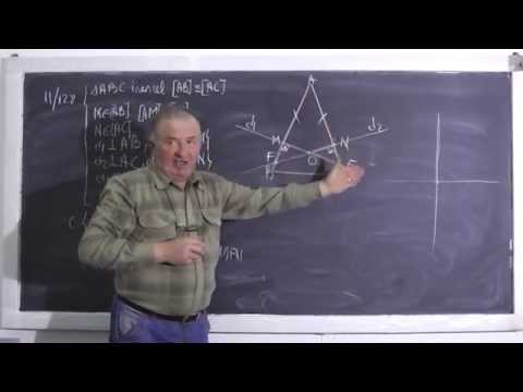 3/3 Lectia 418 - Congruenta triunghiurilor Linii importante in triunghi - Tema la geometrie Clasa 6