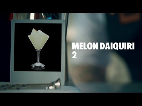 MELON DAIQUIRI 2 DRINK RECIPE - HOW TO MIX