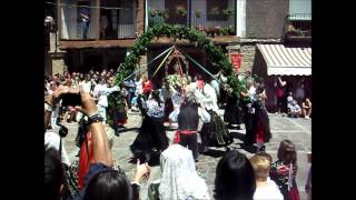 preview picture of video 'Baile charro en Sequeros, Fiestas 2014, Baile 3 El Ramo'