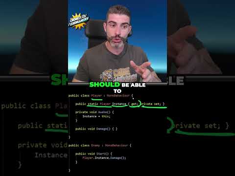 Singleton Pattern Explained in 60 SECONDS!