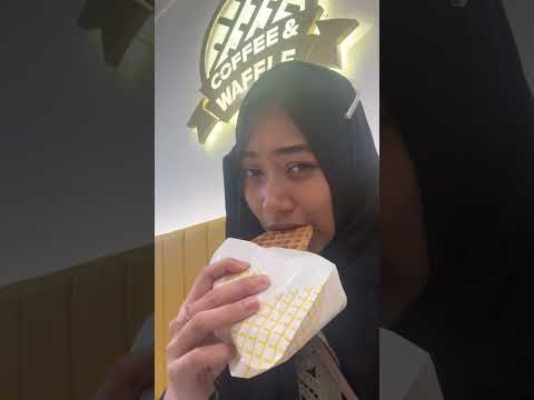 COBAIN WAFFLE HITS DI BUSAN, COREIA #korea #busan #waffle #streetfood #mukbang