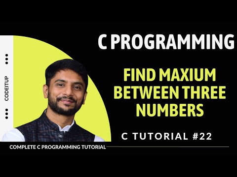 Program to Find the Greatest of Three Numbers In C In Hindi