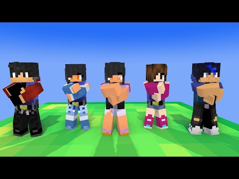 MONSTER SCHOOL:GANGNAM STYLE POLICE APHMAU,JULIA,AARON - MINECRAFT ANIMATION