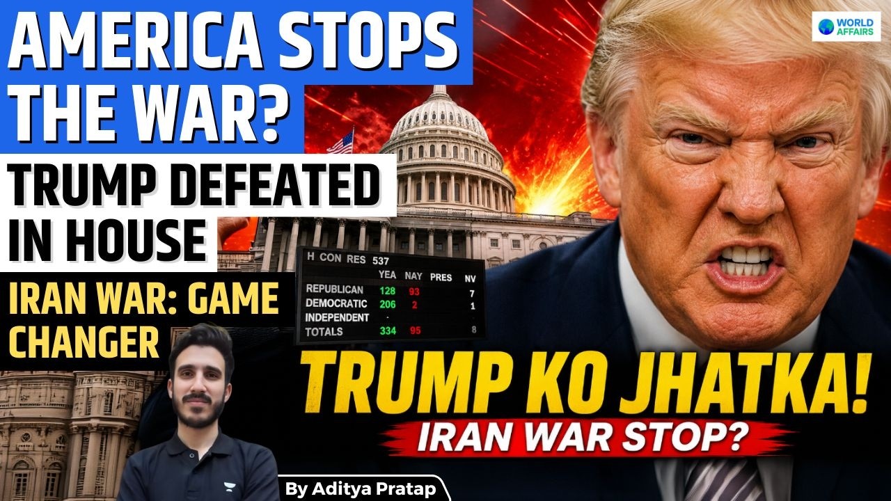 US House Sends BIG Warning to Donald Trump | Iran War Resolution Passed!
