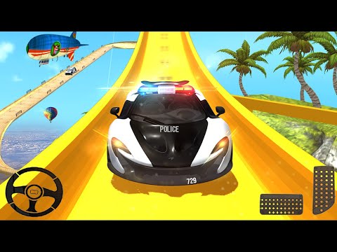 Police Mega Ramp Stunts: Car Stunts 3D Games – Impossble Track Driving – Android Gameplay #2