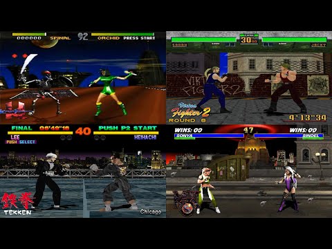 Chicago in Fighting Games - Stage Comparison