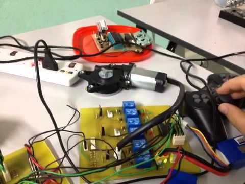 Relay Board to Power Window Motor Test