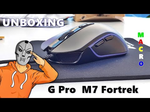 MOUSE GAMER Fortrek PRO M7 RGB - Unboxing 2020