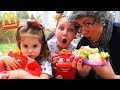 McDonald S Drive Thru Greedy Granny Joke On Kids With Vegetables Pretend Play