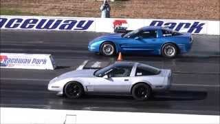 preview picture of video 'DRAG RACING: CORVETTES AT ENGLISHTOWN NEW JERSEY'