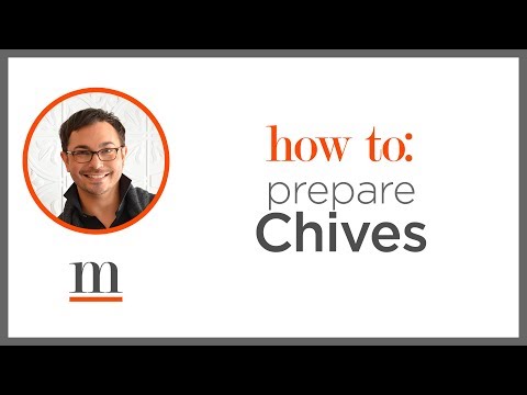 How to Cook with Herbs: Chives — Marc J. Sievers