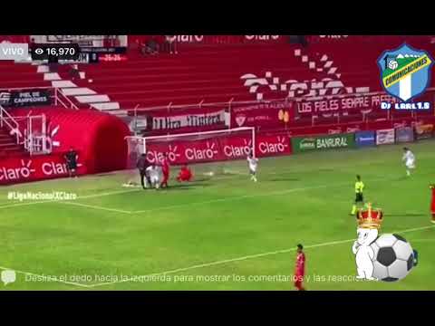 Gol Andres Lezcano Sacachispas 0-1 Comunicaciones Fc