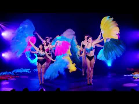 Classic Feather Fans students perform Love Me Harder - The Bombshell Burlesque Academy