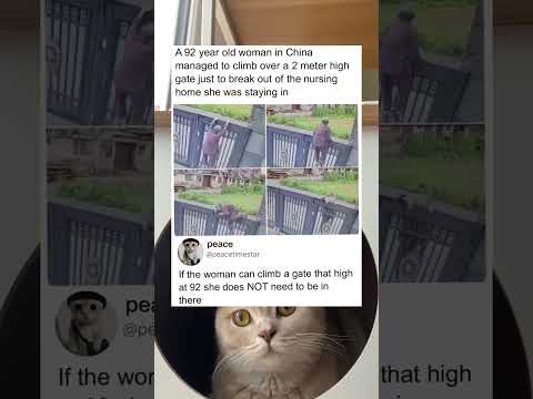 She broke out of a nursing home at 92 years old