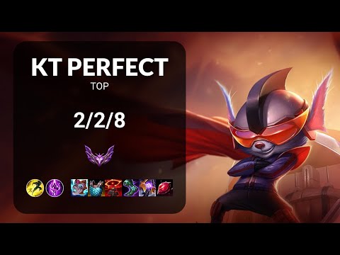 KT PerfecT Rumble vs Renekton TOP - KR MASTER Patch 14.19