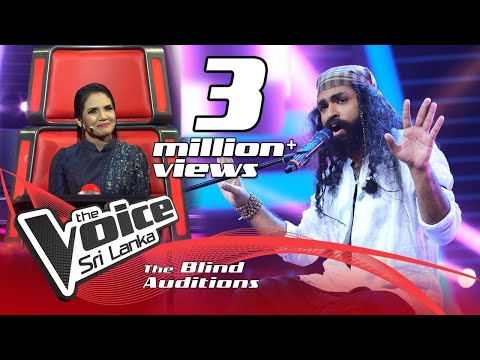 Janitha Nipun Bandara -Teri Deewani  | Blind Auditions | The Voice Sri Lanka