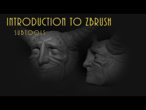 007 Introduction To ZBrush Subtools