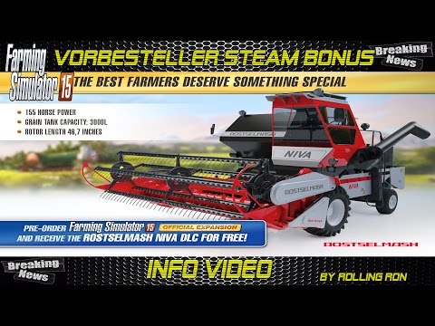 LS15 ★★★LS15 Gold Steam Vorbesteller Bonus bis 29.Okt ★★★
