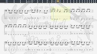Iggy Pop i wanna be your dog BASS GUITAR TAB