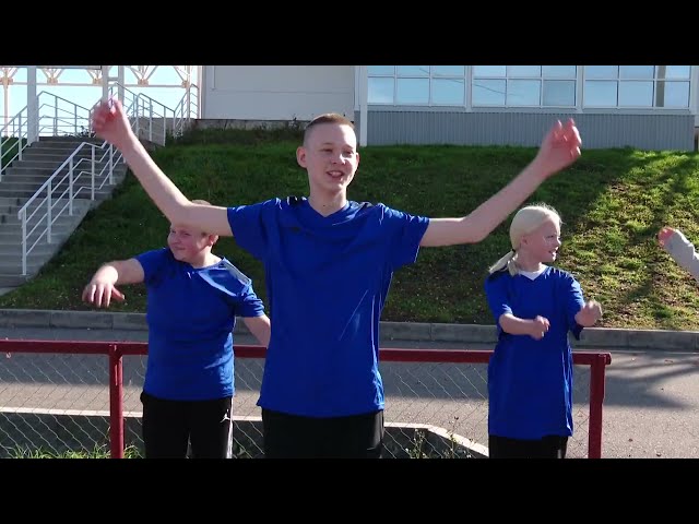 Дети с ограниченными возможностями здоровья осваивают городки