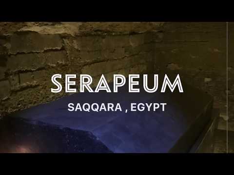 What is the Serapeum ? ---}?{---  @Saqqara, Egypt