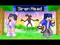 We ESCAPE From SIREN HEAD In Minecraft!