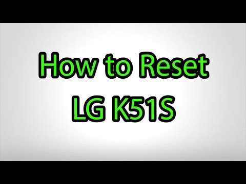 How to Hard Reset LG K51S - Pattern Unlock