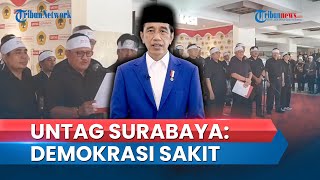 Sivitas Untag Surabaya Ikut Seruan Kebangsaan, Mulai Rektor hingga Guru Besar Kritik Politik Jokowi