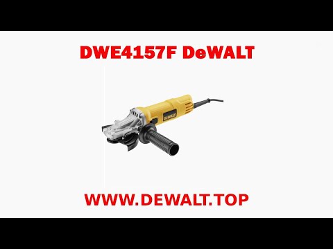 Угловая шлифмашина-болгарка сетевая DeWALT DWE4157F (DWE4157F) Угловая шлифмашина-болгарка сетевая DeWALT DWE4157F (DWE4157F)