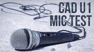 Video thumbnail for CAD U1 USB Microphone Test / Review (Is This $10 - $25 Mic Good?) by Audio Hotline