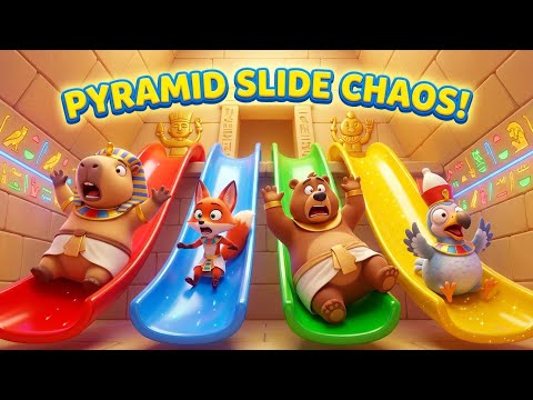 animals for kids  | Surprises in the pyramids of the desert | Episode 14