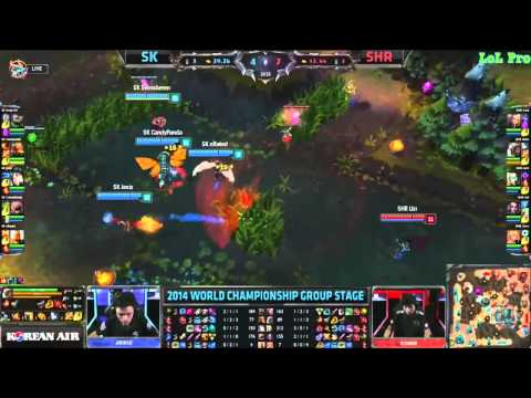 SK vs SHR Day3 Highlights   SK Gaming vs Royal Club   LoL World Championship 2014