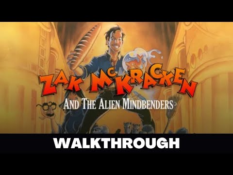 ZAK MCKRACKEN AND THE ALIEN MINDBENDERS Full Game Walkthrough - No Commentary Gameplay
