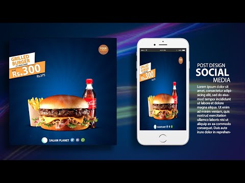 Learn academy banner or Social media ad design in adobe photoshop