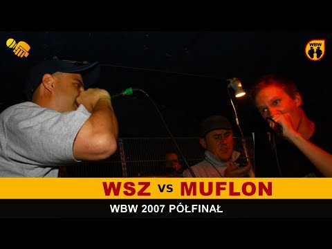 Muflon 🆚 WSZ 🎤 WBW 2007 Półfinał (freestyle rap battle)