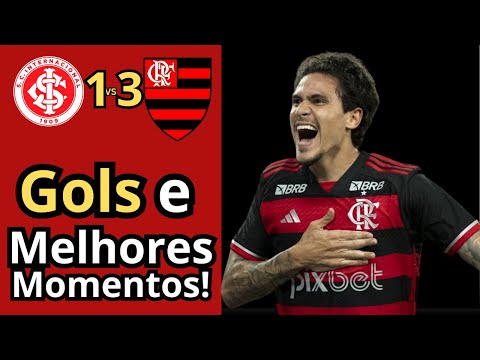 GOLS DE INTERNACIONAL 1X3 FLAMENGO - BRASILEIRÃO 2025 - MELHORES MOMENTOS!