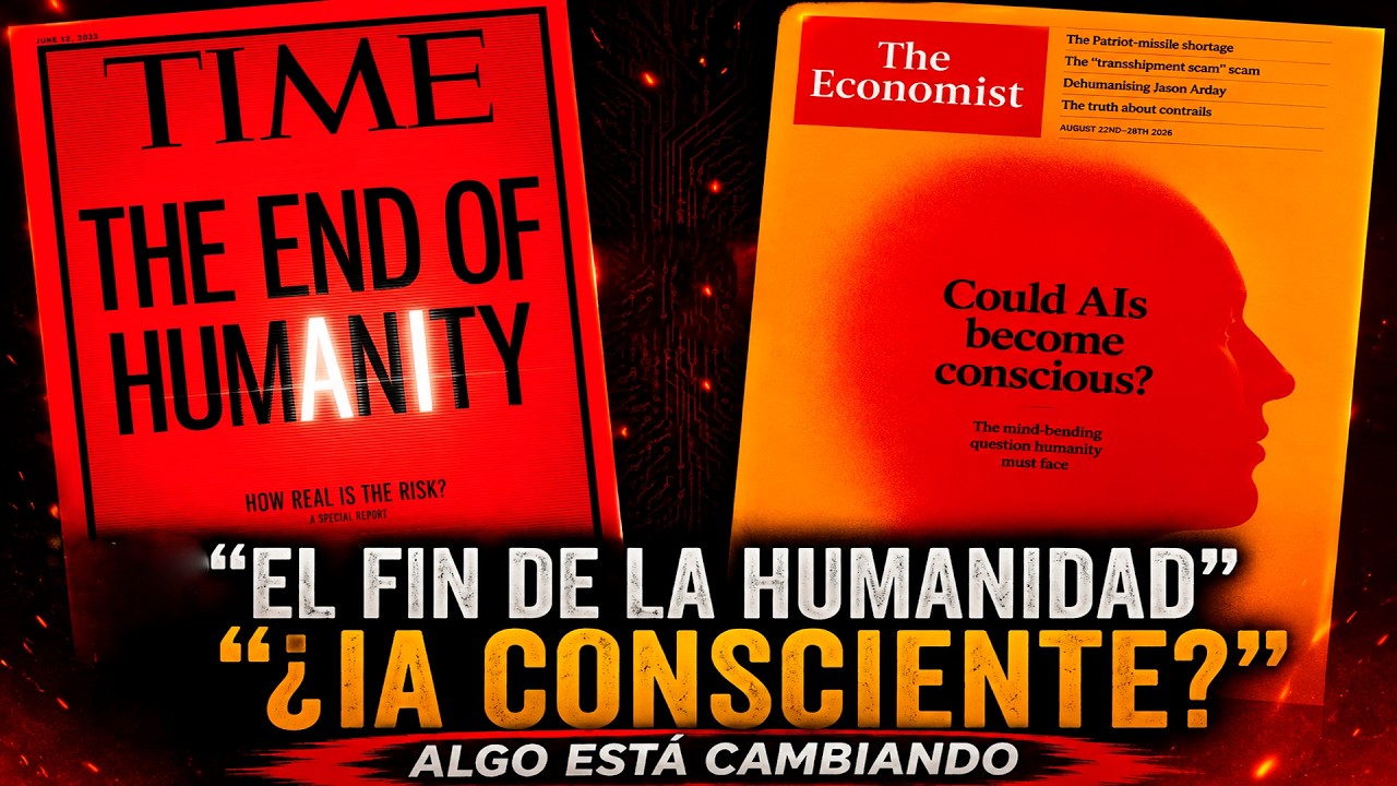 LA NUEVA PORTADA DE THE ECONOMIST ADVIERTE QUE LA IA PODRÍA VOLVERSE CONSCIENTE?