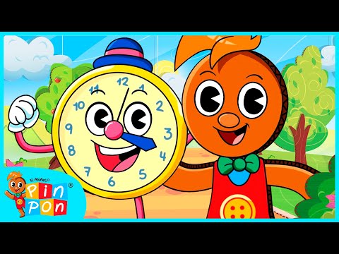 Pin Pon y el Reloj | Canciones Infantiles | El Muñeco Pin Pon