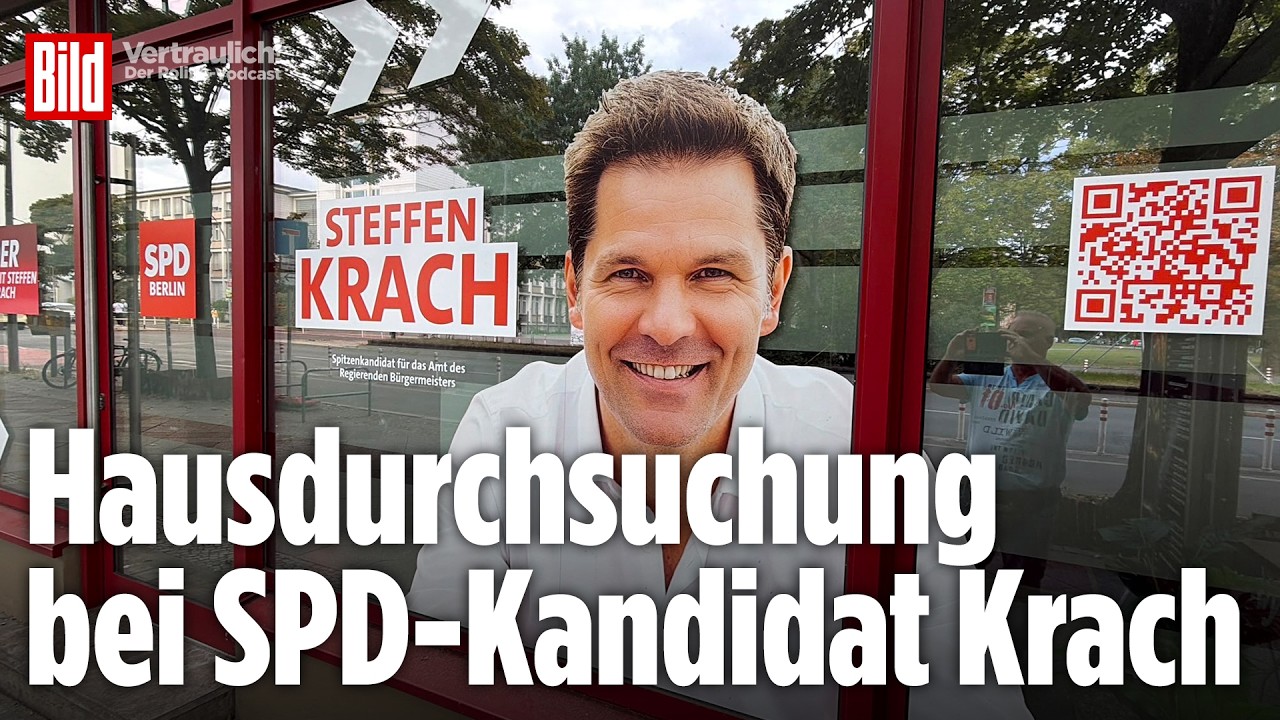 Bestechlichkeits-Verdacht gegen SPD-Kandidat Steffen Krach | Vertraulich
