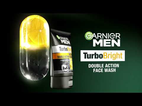 Garnier Men TurboBright Double Action Face Wash