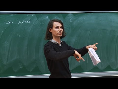Peter Scholze - 5/6 On the local Langlands conjectures for reductive groups over p-adic fields