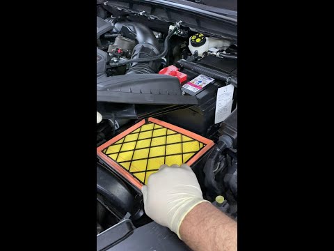 Cambio Filtro de Aire Motor EcoBoost y EcoBlue