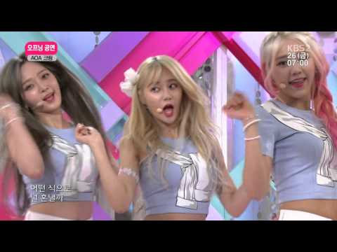 160226 KBS2 2TV 아침 AOA CREAM CUT