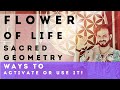 Simple & Easy way to activate or use the Flower of Life, Sacred Geometry Symbol by Mehboob Sohel