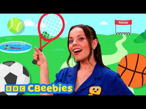 Summer Sports! ☀️🏃‍♀️⚽ Educational Video for Kids with CBeebies Evie and Friends 🌈